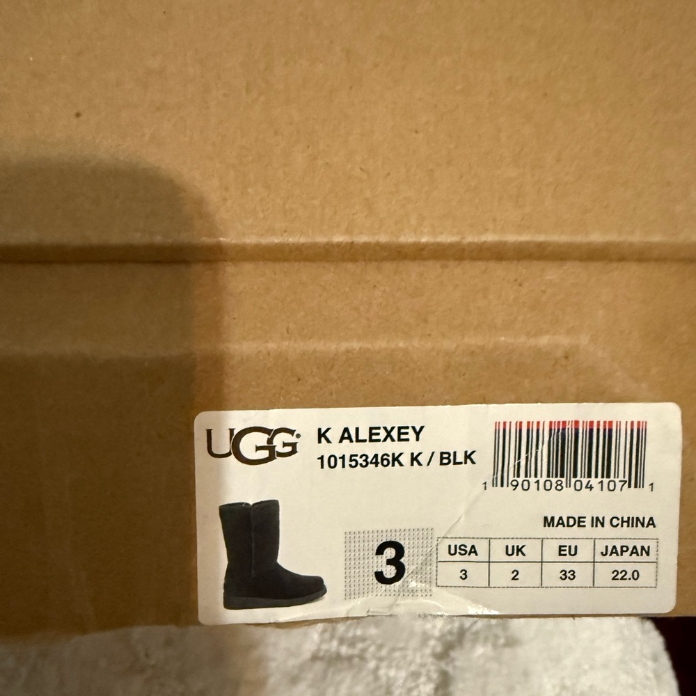 UGG Black Sole Boots